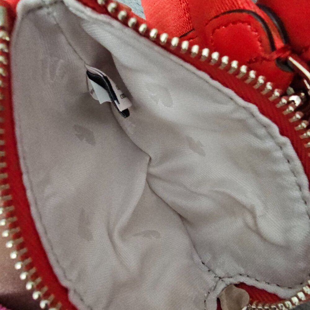 Kate Spade New Chelsea Camera Coin Dust Bag Crossbody Red Shoulder Bag - Picture 11 of 16